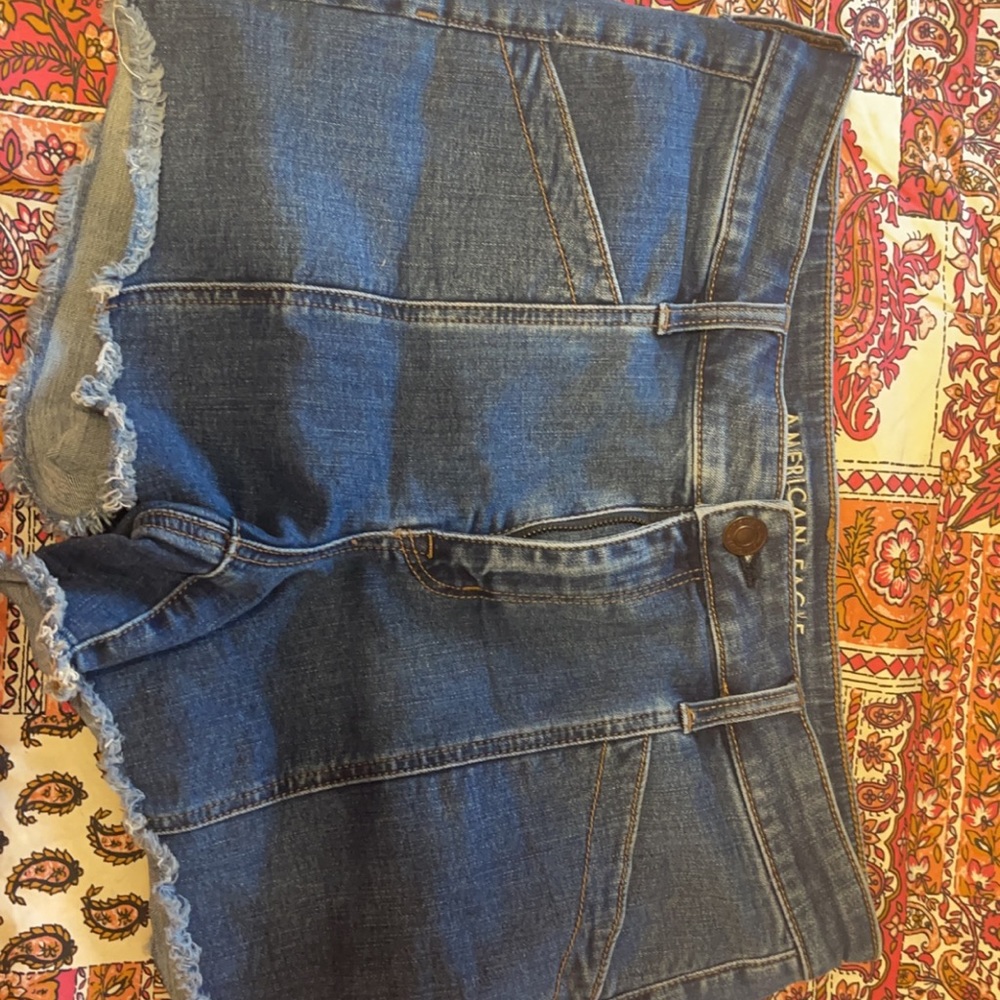 American Eagle Painter Shorts